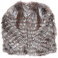 Grey Reversible Fur Coat
