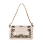 Fendi FF Bead Embroidered Mini Baguette
