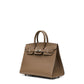 Birkin 25 Sellier Etoupe Epsom PHW