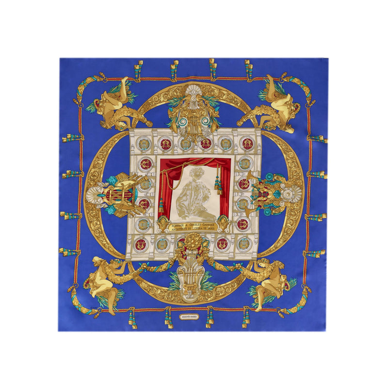 Hommage A Charles Garnier Silk Scarf 90