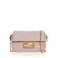 Fendi Nappa Embossed Mini Baguette