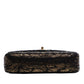 Medium Quilted Lace Chevre and Lace Classic Double Flap