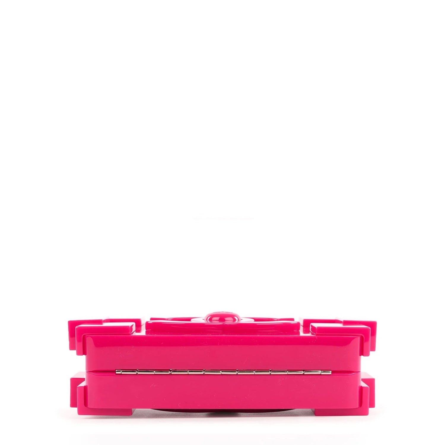Chanel Boy Brick Lego Minaudière Clutch in Pink