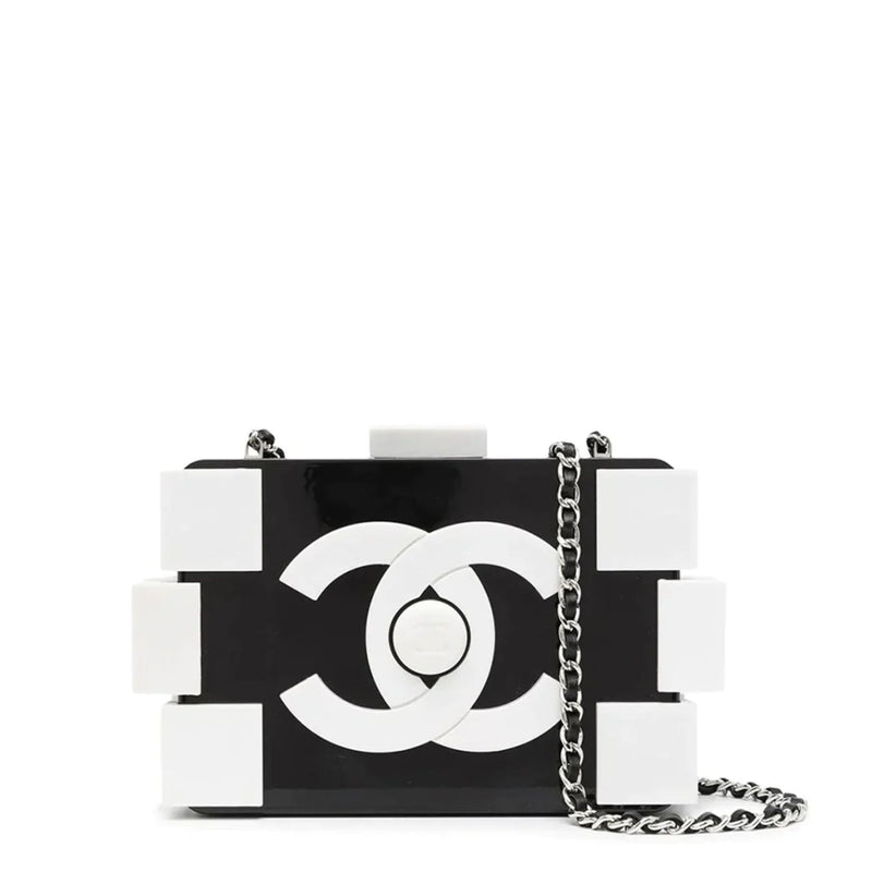 Monochrome Boy Brick Lego Minaudière Clutch