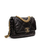 19 Flap Bag Black