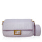 Fendi Nappa Embossed Baguette