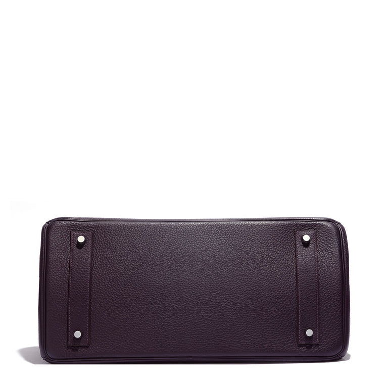 Hermès JPG Shoulder Birkin 42 Raisin Togo PHW in Purple
