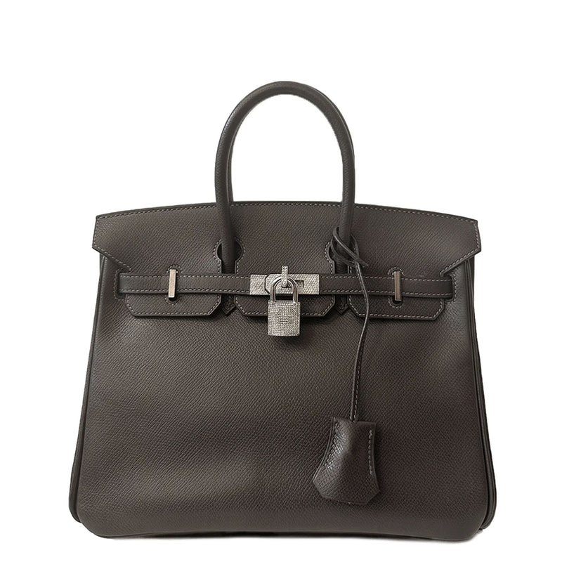 Birkin 25 Etain Epsom with Diamonds
