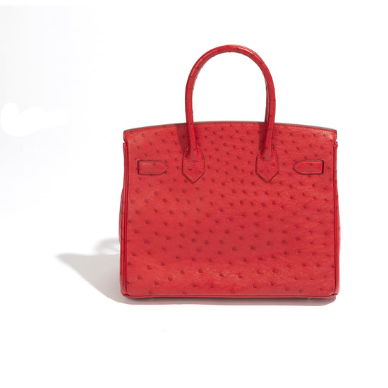 Birkin 30 Exotic Red PHW