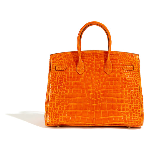 Birkin 35 Exotic Orange GHW