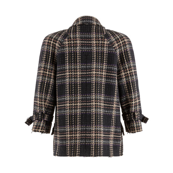 Navy Multi Tweed Jacket