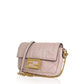 Fendi Nappa Embossed Mini Baguette