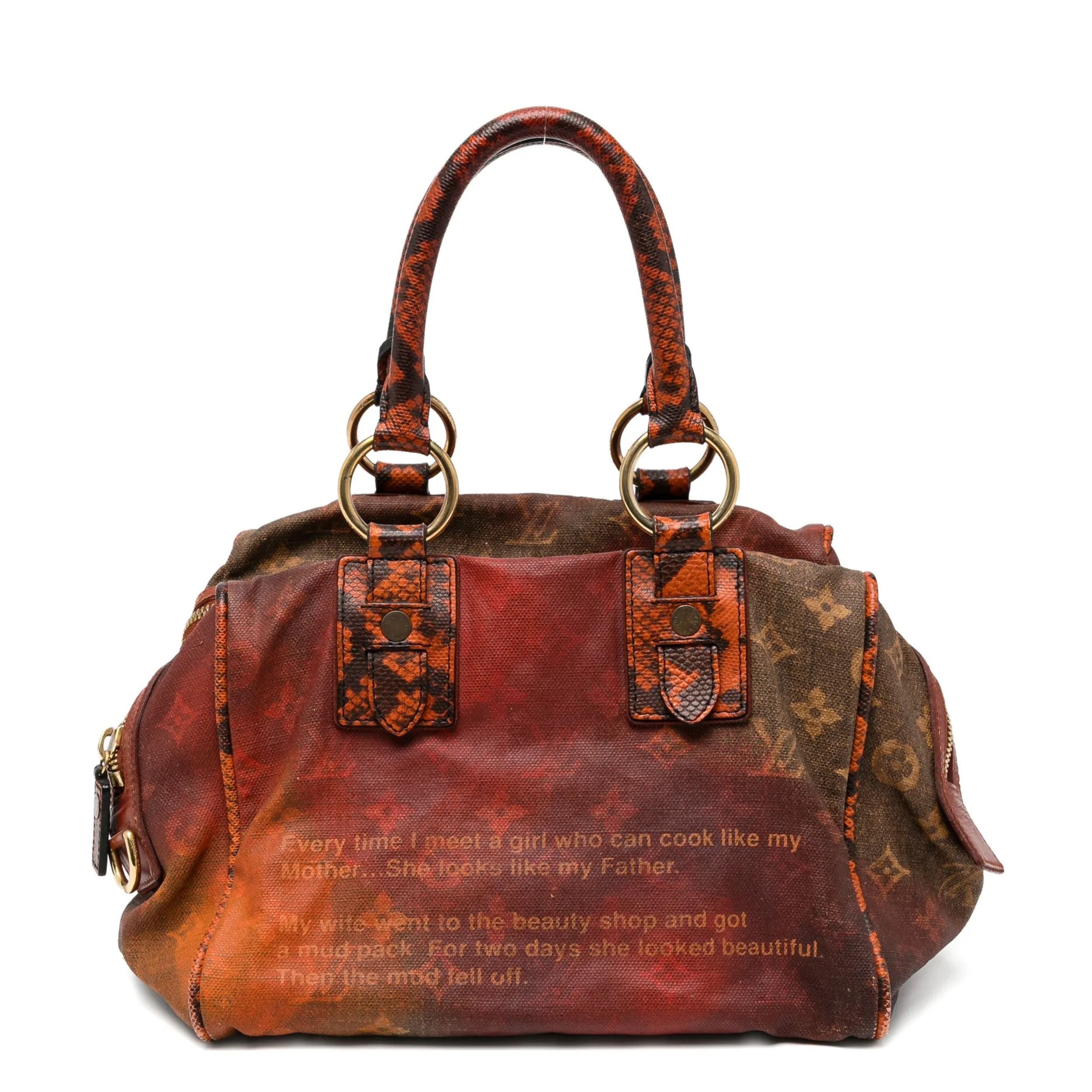 LOUIS VUITTON バッグ LV x Richard Prince Mancrazy Jokes Bag | Rewind Vintage Affairs