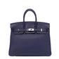 Birkin 25 Retourne Blue Sapphire Togo PHW