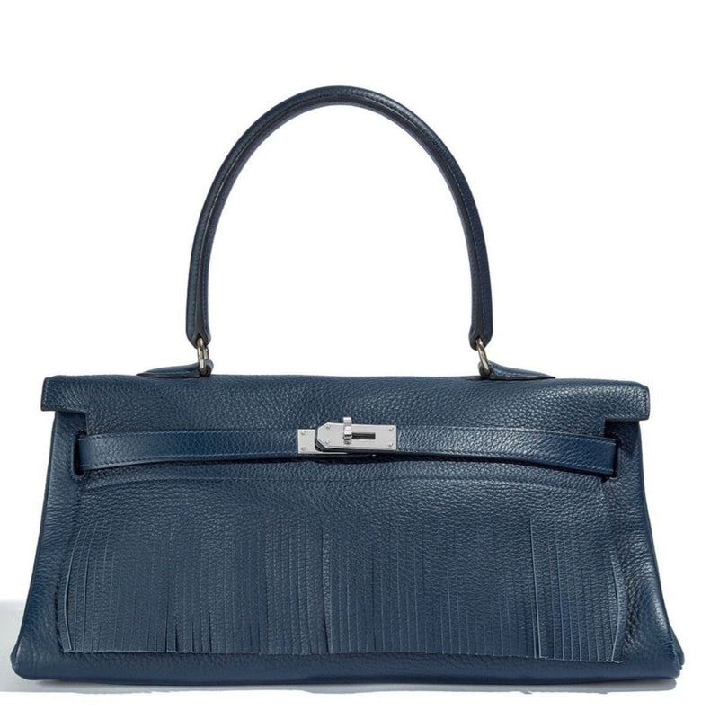 Limited Edition JPG Shoulder Kelly Fringe Bag PHW