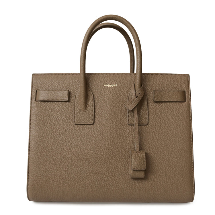 Saint Laurent Sac du Jour Small in Taupe Brown
