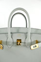 Birkin 25 Gris Neve Togo GHW