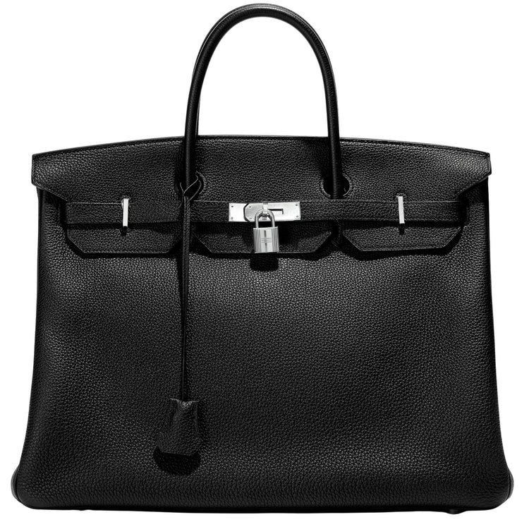 Hermès Birkin 40 Togo PHW in Black