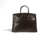 Birkin 35 Exotic Marron PHW