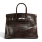 Birkin 35 Exotic Marron PHW