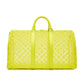 Virgil Abloh Mesh Yellow Keepall 50