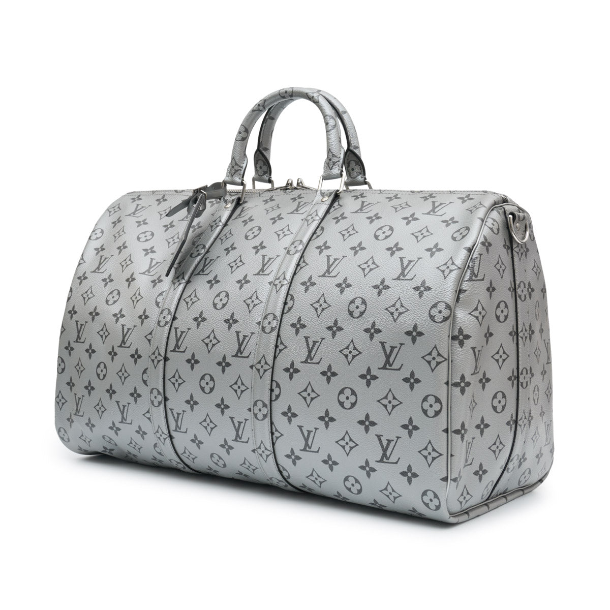 Metallic Monogram Keepall Bandouliere 50