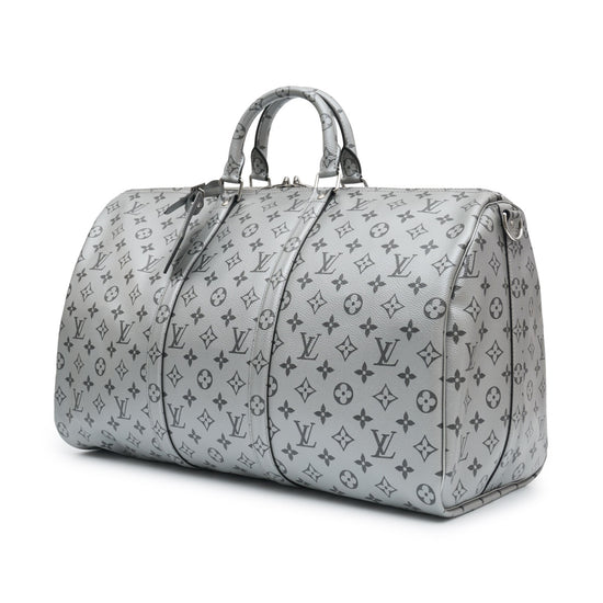 Metallic Monogram Keepall Bandouliere 50