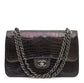 Chanel Iridescent Purple Double Flap Bag