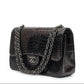 Chanel Iridescent Purple Double Flap Bag