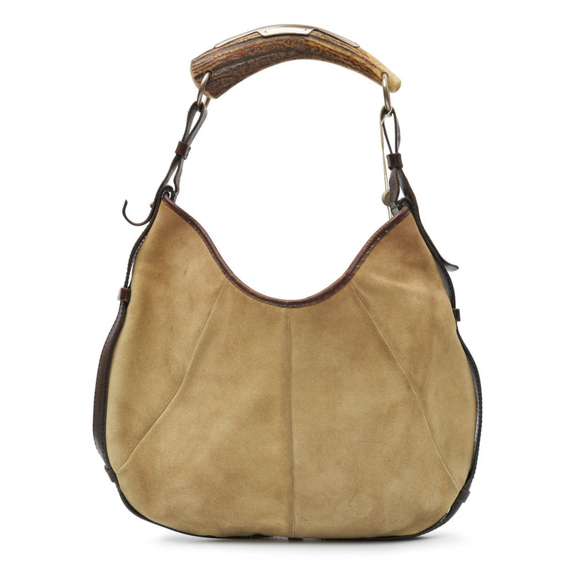 Saint Laurent Suede Mombasa Bag