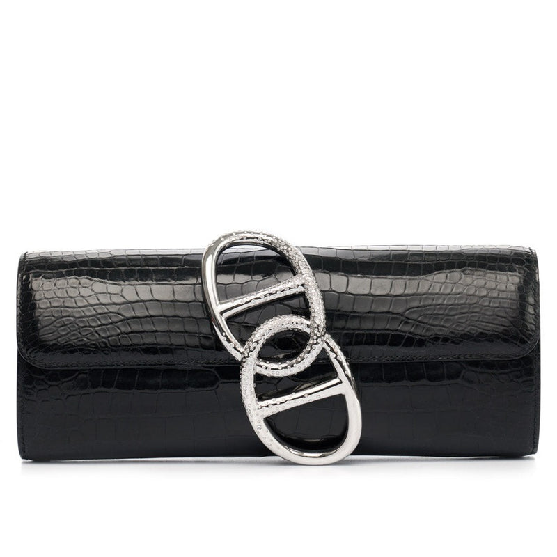 Egee Clutch Exotic with Diamonds