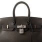 Birkin 25 Epsom Grey Bejewelled