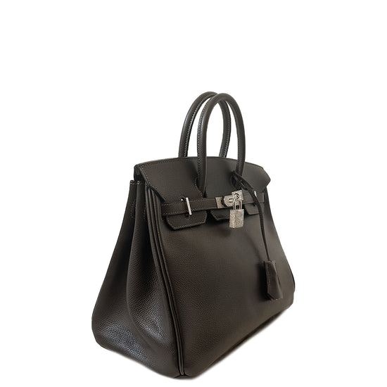 Birkin 25 Epsom Grey Bejewelled