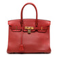 Birkin 30 Brique Togo GHW