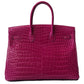 Hermès Birkin 35 Rose Sheherazade GHW in pink