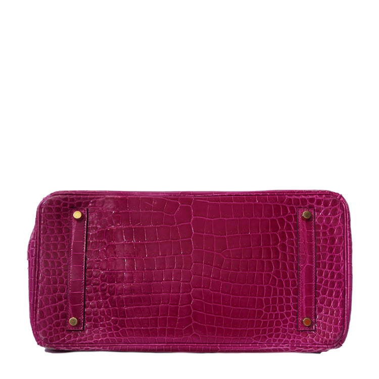 Hermès Birkin 35 Rose Sheherazade GHW in pink