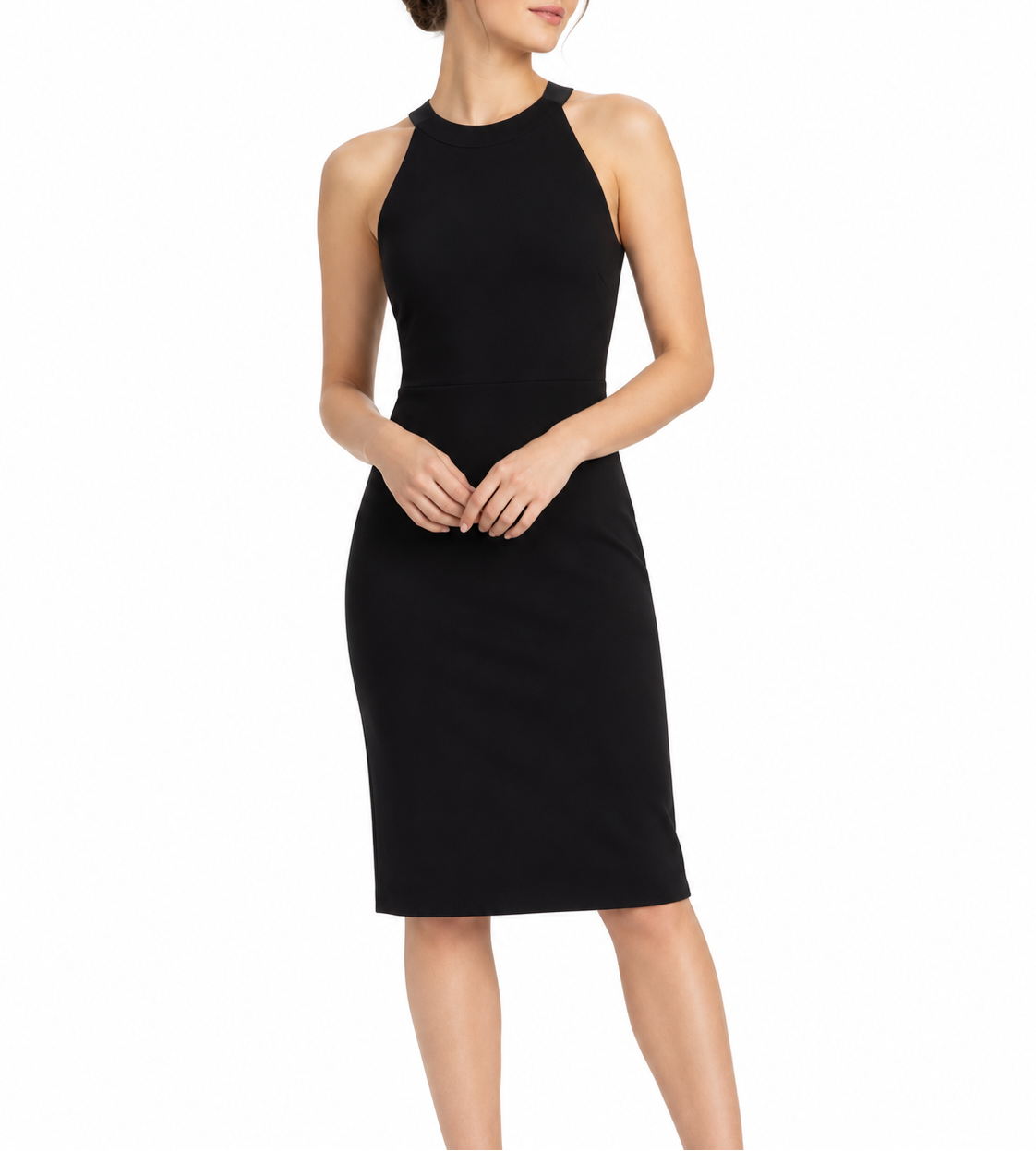 Black draped viscose maxi dress by Prada, featuring elegant flowy fabric and stylish design, perfect for formal occasions.