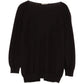 Bottega Veneta brown lightweight V-neck cardigan, soft knit tops with a relaxed fit and subtle texture.
