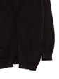 Bottega Veneta brown lightweight V-neck cardigan, soft tops with a relaxed fit and elegant design.