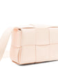 Bottega Veneta Candy Cassette Crossbody Bag in vibrant yellow with signature cassette design and adjustable shoulder strap