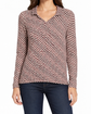 Bottega Veneta striped silk polo top with a classic collar and short sleeves, featuring bold horizontal stripe patterns.