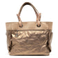 Gold Biarritz Tote