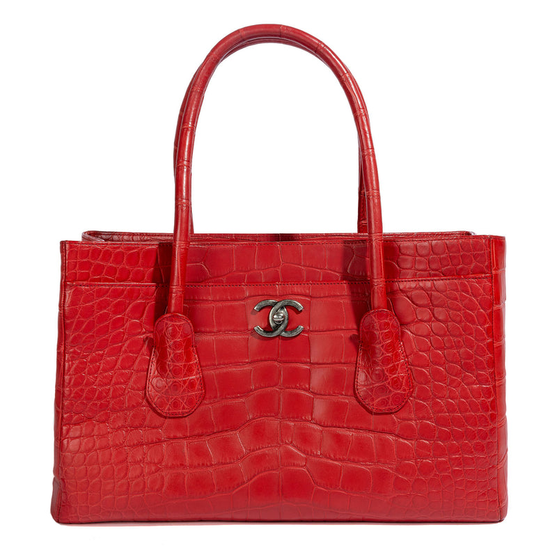Executive Tote Matte Red SHW