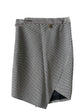 Balenciaga Houndstooth Asymmetrical Skirt