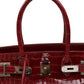 JPG Shoulder Birkin 42 Red PHW