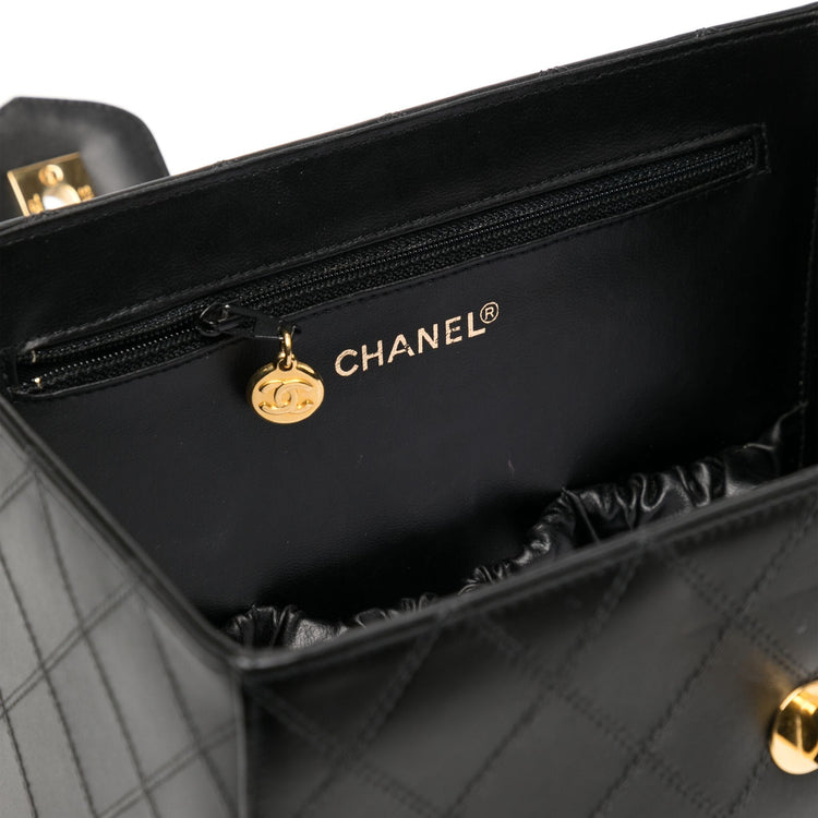 Chanel 1994 vanity case, back view
