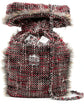 Chanel Hot Water Bottle tweed bag, front view