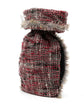 Chanel Hot Water Bottle bag, side view showing fringed edge