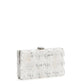 Chanel Ice Cube Minaudière clutch, close-up of clasp hardware