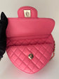 Chanel Heart Bag SS22, view of front flap pocket
